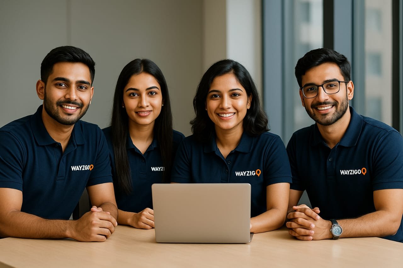 Wayzigo team and travellers