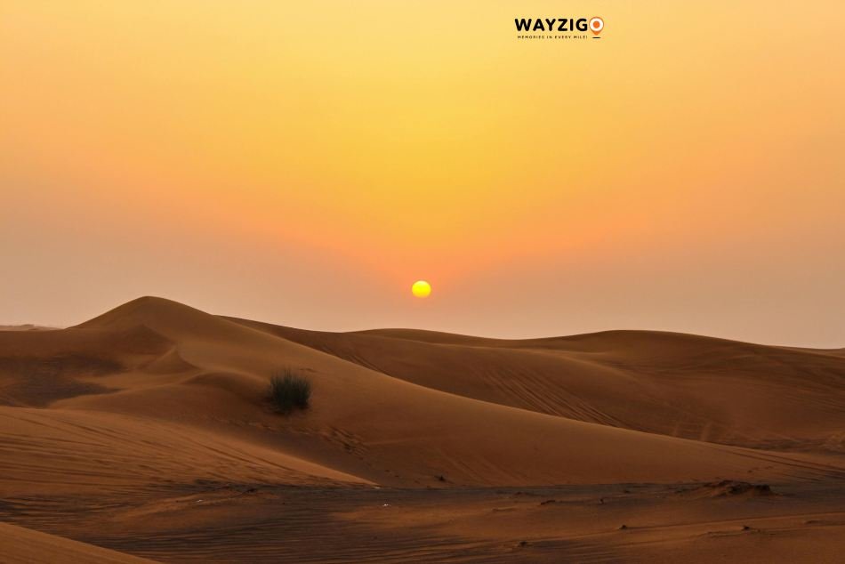 Dubai desert landscape